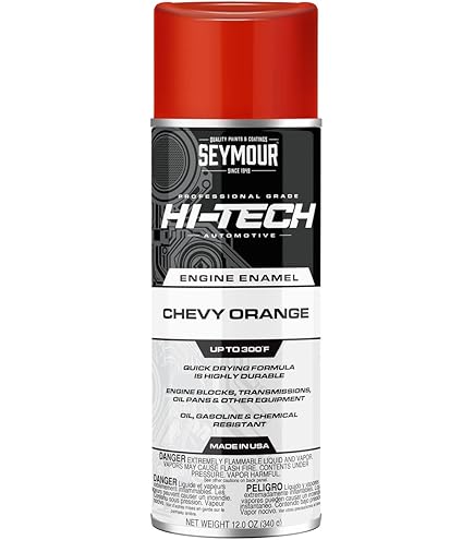 Rust-Oleum 248941 Engine Enamel Spray Paint, 12 oz, Chevy